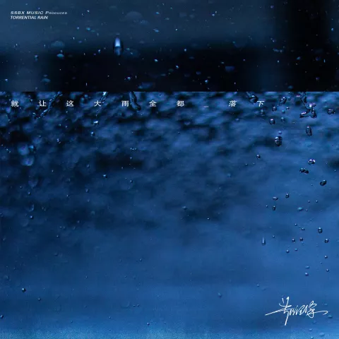 就让这大雨全都落下歌词 - 郑润泽 深情版