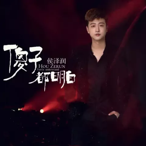 傻子都明白歌词 - 侯泽润